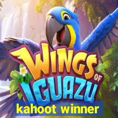 kahoot winner